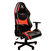 VX Gaming Comfort series Gaming Chair - black carbon / red