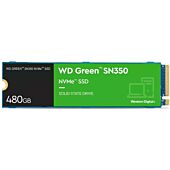 WD Green WDS480G2G0C SN350 480GB TLC M.2 2280 PCIe 3.0 NVMe Solid State Drive