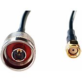1M SMA R/P to N-Type Male LMR Cable