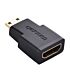 UGreen 20101-20101 Mini HDMI to HDMI Adapter - Black