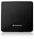 Transcend Extra Slim Portable DVD Writer, USB Powered - Black