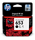 HP 653 Ink Advantage Black Standard Yield Printer Cartridge Original Single-pack