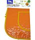 Marlin Multi Purpose Kids Plastic Aprons Orange Made From Durable Plastic Material