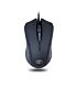 GoFreetech Wired 1000DPI Mouse Black