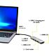 Port USB TypeC Mobile Docking Station