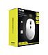 Port Wireless Silent 3600DPI 3 Button USB and Type-C Dongle Mouse - White