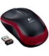 Logitech M185 cordless Notebook mouse - with micro Nano receiver Red