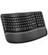 Logitech Wave Keys Wireless Ergonomic Keyboard