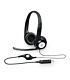 Logitech Headset H390 Black USB Stereo Internet headset