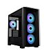 Asus A23 PLUS ARGB Micro-ATX Gaming Chassis - Black
