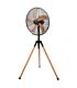 Alva Air 40cm Wooden Finish Tripod Fan 50w