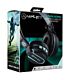 Amplify Fusion Series Bluetooth Wireless Headphones in Black and Blue with FM Radio