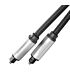 UGreen AV108 Male to Male Toslink Optical Audio Cable 2m–Grey
