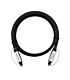 UGreen AV108 Male to Male Toslink Optical Audio Cable 2m–Grey