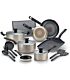 Tefal Culinaire 16Piece Nonstick Champagne Cookware Set