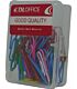 DLOffice Multicolour 28mm Paper Clips Plastic Tub of 70