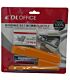 DLOffice Basic Mini Half Strip Stapler Set Orange
