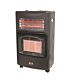 Alva 3 Panel Dual Infrared Radiant Gas and Electric Indoor Heater Large - Uses 9kg Gas Cylinder