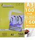 Penguin A3 Laminating Gloss Pouches 100pcs Pack 160 Microns