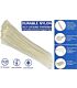 Noble Nylon Cable Ties 2.5 x 100mm Pack of 100 White