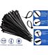 Noble Nylon Cable Ties 2.5 x 200mm Pack of 100 Black