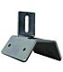 Solarix IBR Zinc Portrait Roof Mount Bracket For Solar