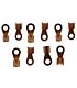 Solarix Non Insulated Copper Cable Battery Lug 25 x 8mm