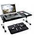 UniQue Portable Foldable Laptop Desk With USB Cooling Fan