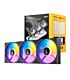 Antec Connect 120 ARGB PWM Fan 3 Pack - Black