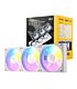 Antec Connect 120 ARGB PWM Fan 3 Pack - White