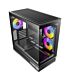 Antec C2M ARGB Compact Micro-ATX Gaming Chassis - Black