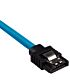 Corsair Premium Sleeved SATA 6Gbps 30cm Cable ? Blue