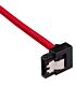 Corsair Premium Sleeved SATA 6Gbps 60cm 90? Connector Cable ? Red