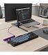 Keychron Premium Coiled Aviator USB Cable | Type-C + USB-A Adapter | Detachable Aviator Connector | 108 cm
