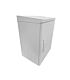15U 450mm Deep Outdoor Cabinet with 2 fans