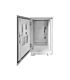 18U 600mm Deep Outdoor Cabinet with 2 fans