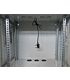 9U 450mm Deep Outdoor Cabinet with 2 fans