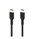 Belkin BoostCharge 1m Braided USB-C to USB-C Cable - Black