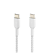Belkin BoostCharge USB Type-C to USB Type-C 1m Braided Cable 2-pack White