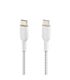 Belkin BoostCharge 1m Braided USB-C to USB-C Cable - White