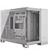Corsair 2500X Mid-Tower Dual Chamber Micro ATX PC case - White