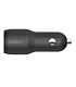 Belkin 24W Dual USB-A Car Charger - Black