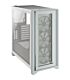 Corsair iCUE 4000X RGB Tempered Glass Mid-Tower ATX Case ? White