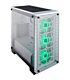 Corsair Crystal Series 460X RGB Compact ATX Mid-Tower Case ? White
