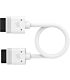 Corsair iCUE Link cable - 2x 200mm - White