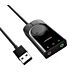 UGREEN CM129-40964 USB-A to 3.5mm External Stereo Sound Adapter - Black