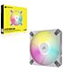 Corsair iCUE AF120 RGB slim 120mm PWM fluid Dynamic bearing fan - White