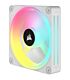 Corsair iCUE Link QX120 RGB 120mm PWM fan Expansion kit - White