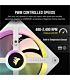 Corsair iCUE Link QX120 RGB 120mm PWM fans starter kit - White