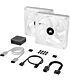Corsair iCUE Link QX140 RGB 140mm PWM fans starter kit - White